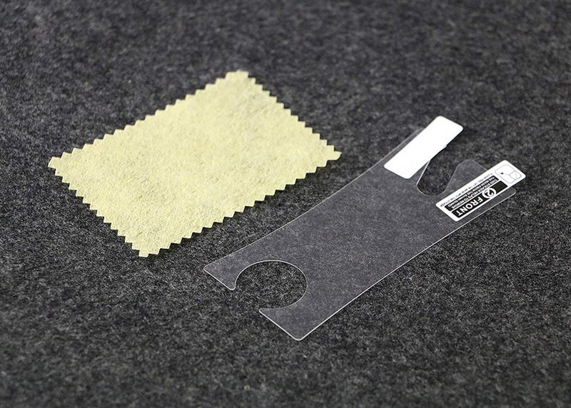 Rowsmau 5 PCs Protector Film Clear Screen Protector Cover LCD Screen +Clean Cloth for Gameboy Micro GBM 1 (Clear) - Image 2